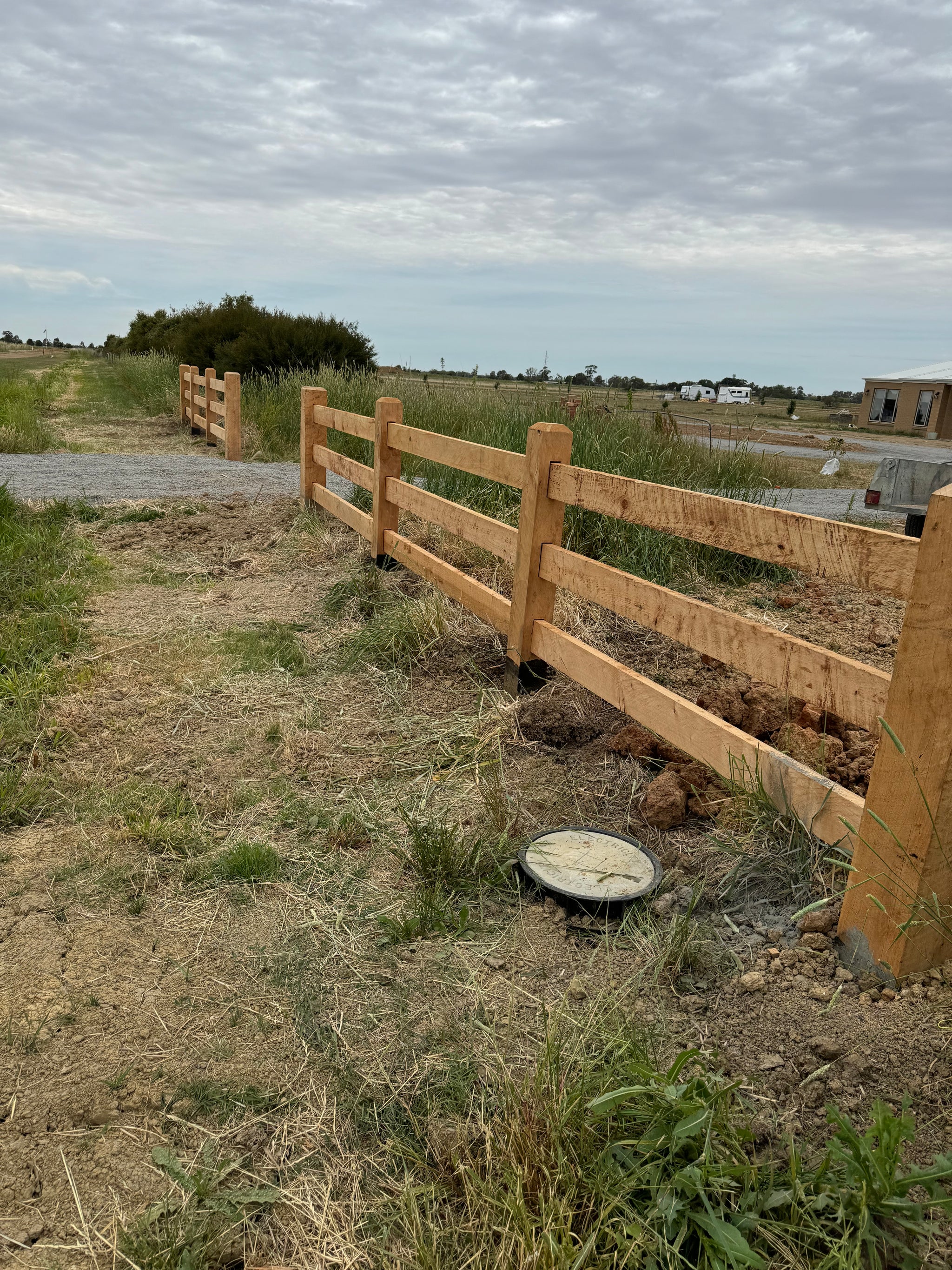 3 Rail Cyrpess Post And Rail Fencing Cosjack