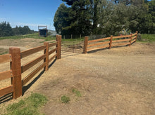 Load image into Gallery viewer, Class 1 Hardwood Post &amp; Rail (Red Iron Bark Or Spotted Gum)
