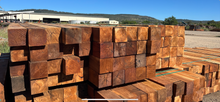 Load image into Gallery viewer, 250 X 250 Hardwood Timber Posts (Iron Bark Or Spotted Gum)
