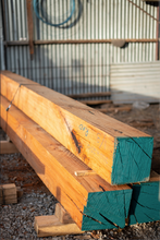 Load image into Gallery viewer, 250 X 250 Hardwood Timber Posts (Iron Bark Or Spotted Gum)
