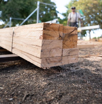 150 X 50 Hardwood Timber Beams